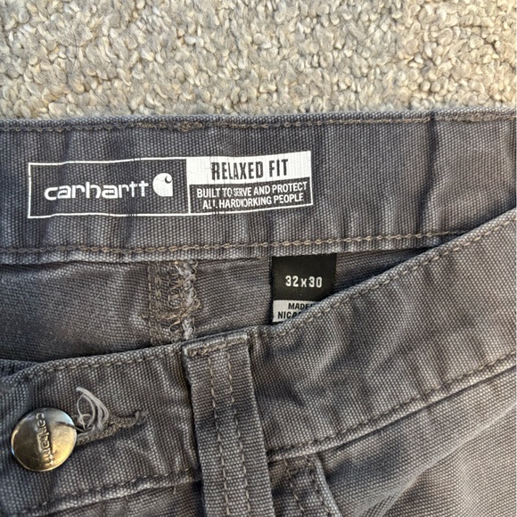 Carhartt Charcoal Relaxed Fit Pants - Picture 3 of 6